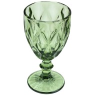 Taça Avulsa 350ml de Vidro Diamond Verde